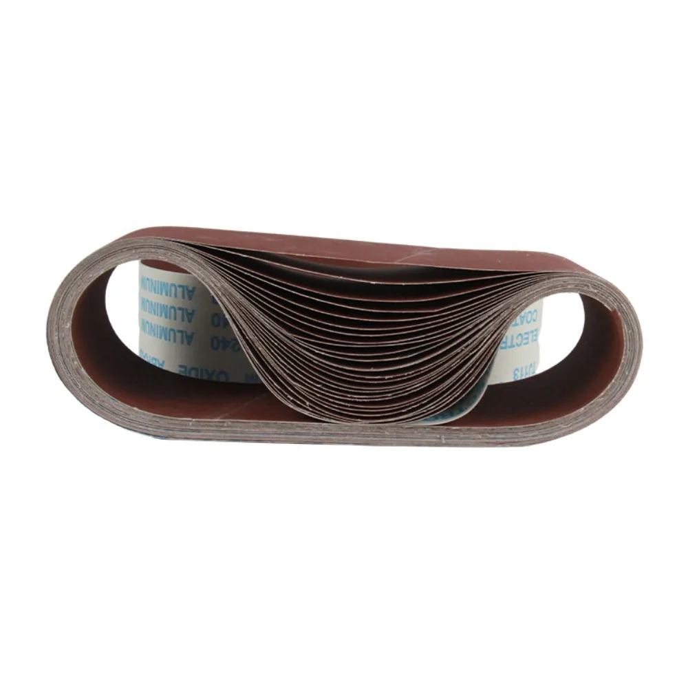 7PCS: 915*100mm 4*36 polegadas: correia de areia de alumina macia; cobre; alumínio; peças de hardware e polimento e moagem de metal macio.