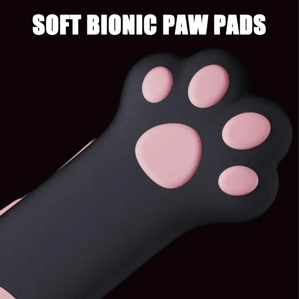 Creative Plastic Cat Paw Box Cutter Cartoon School Office Supplies Paper Cutting Tool Cat Box Paper Cutter