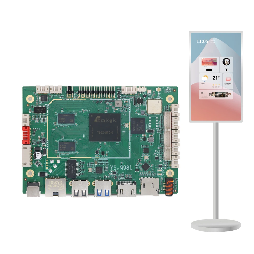 

M98L T982 Development Board 11 LVDS Ethernet Embedded Industrial Motherboards for Interactive