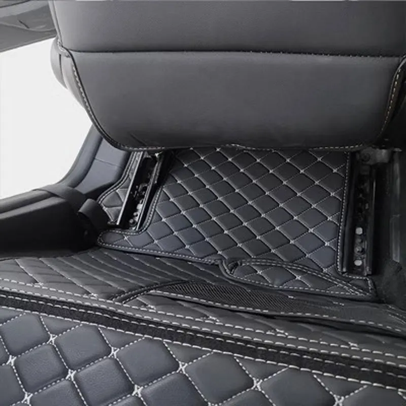 Car Fully Enclosed Leather Trunk Cover Pad Luggage Protection For Mercedes Smart 451 453 Fortwo Car Accessories Interior Styling