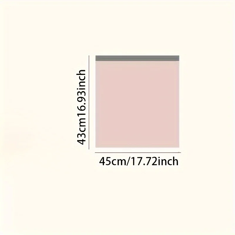 50/100pcs Extra Thick Pink Drawstring Trash Bags - Portable Durable Trash Bags for Kitchen, Bathroom, Bedroom and Living Room