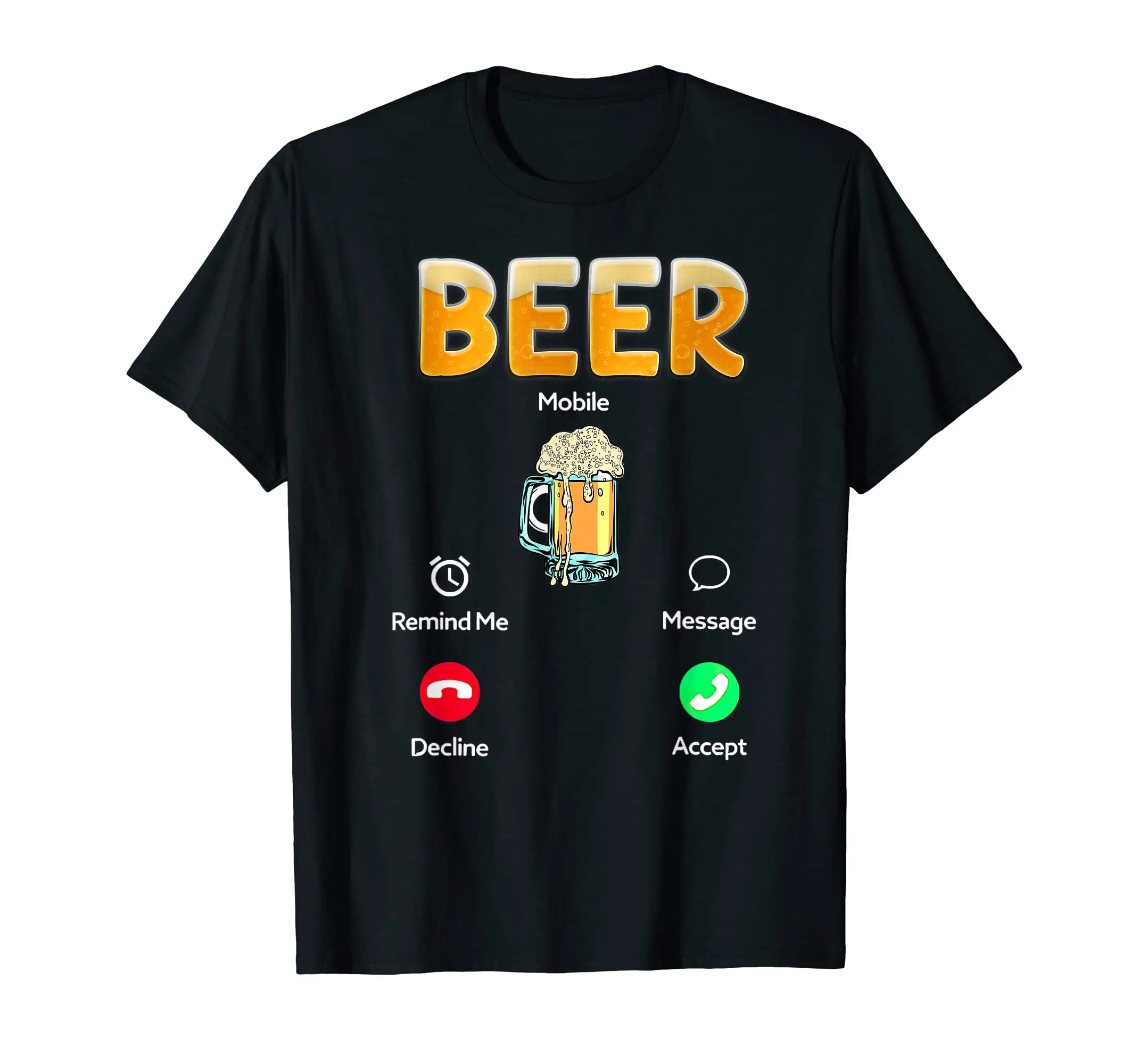 100% Cotton Beer Is Calling Funny Drinking Beer for Men Women T-Shirt Graphic Harajuku Fashion Tee T Shirt XS-5XL