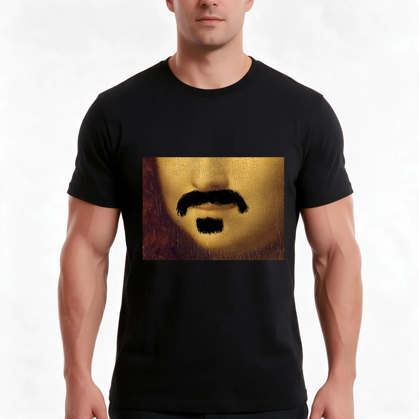 Mona Lisa and the Mothers of Invention T-Shirt Summer Casual Cotton Tee Oversized Streetwear Tops Vintage Graphic Print