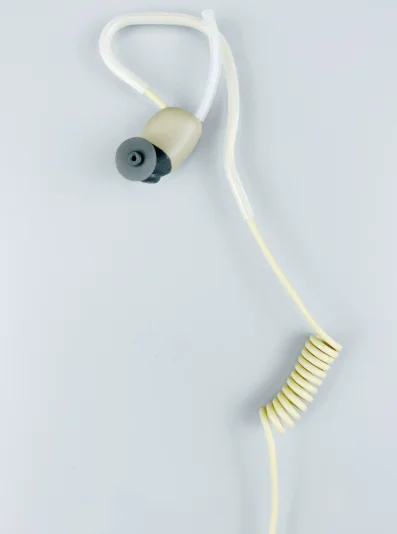 High-quality M3 in-ear bone conduction headphones with sand color four-way plugs