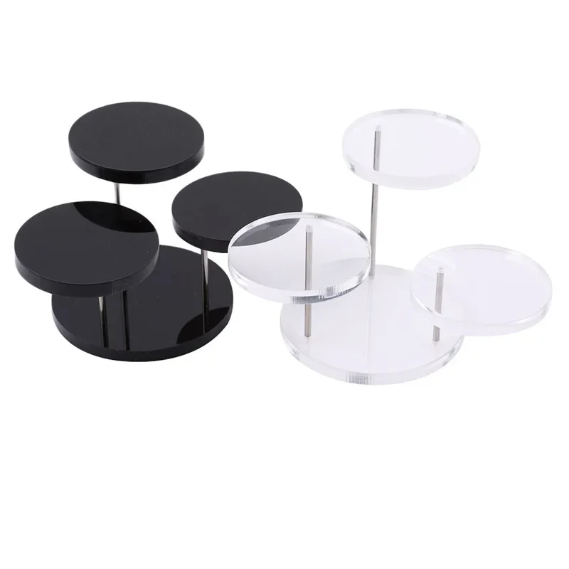 

3 Layers Selling Fashion Temperament High-grade Sense of Acrylic Jewelry Display Stand/Multi-layer Round Cake and Dessert Rack
