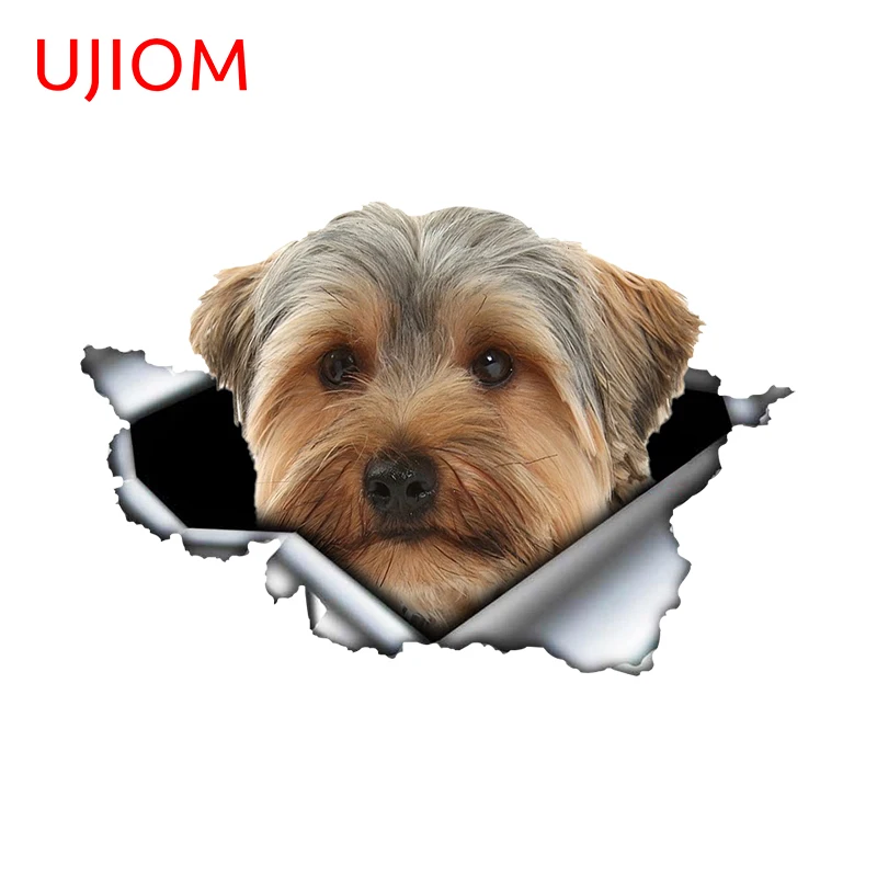 UJIOM Lovely Tear Dog Wall Sticker Trendy Exquisite Attractive Playful Graphics Decal Kids Bedroom Decoration Accessories