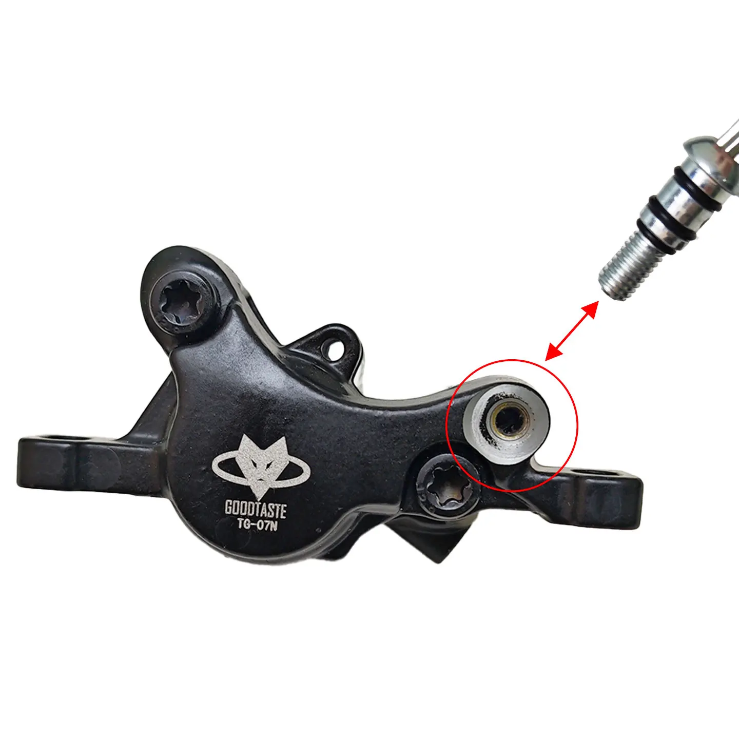 Goodtaste Nfox Hydraulic Oil Pipe Screw D6-M5 Stainless Steel Hydraulic Brakes for XOD