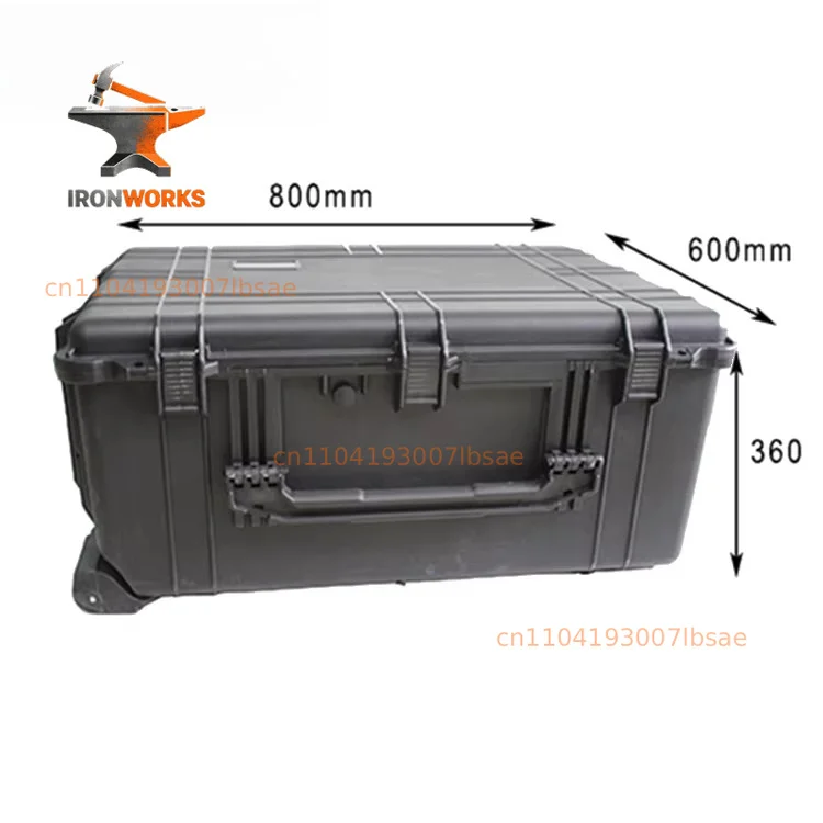 800*600*360MM DPC135 Plastic Hard Case With Roller