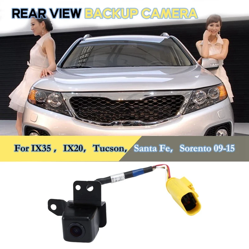 New For Hyundai IX35 IX20 Tucson Santa Fe / Kia Sorento 09-15 Car Rear View Camera Reverse Parking Assist Backup Camera