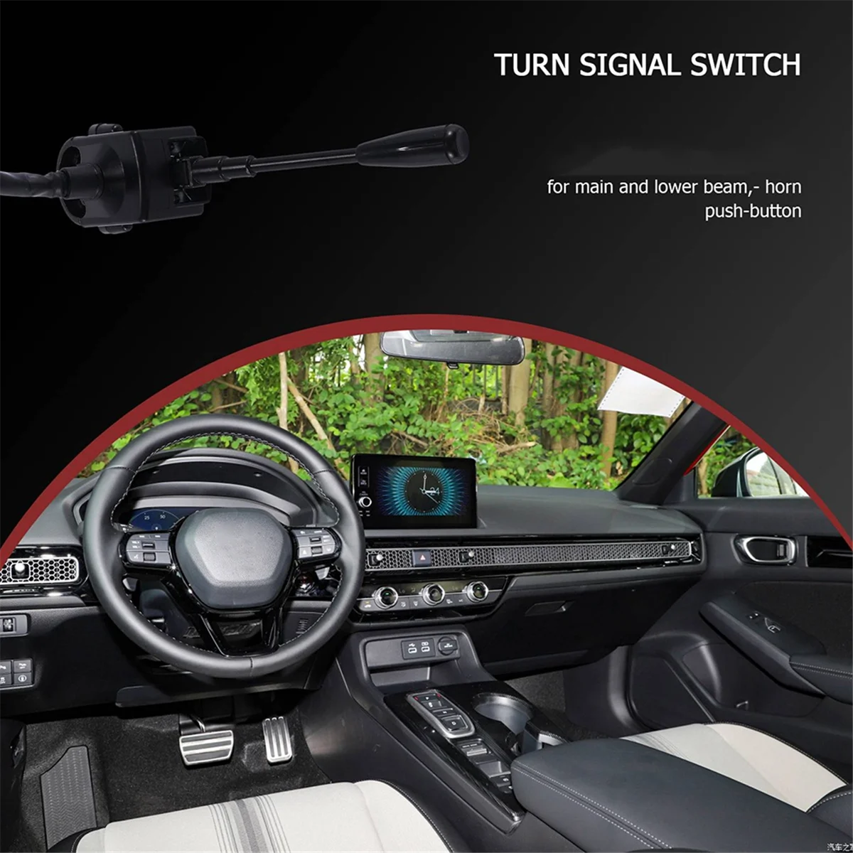 Автомобильная рулевая колонка, переключатель сигнала поворота, дальнее и ближнее освещение, выключатель 0035458724 для Mercedes-Benz, старого трактора и грузовика