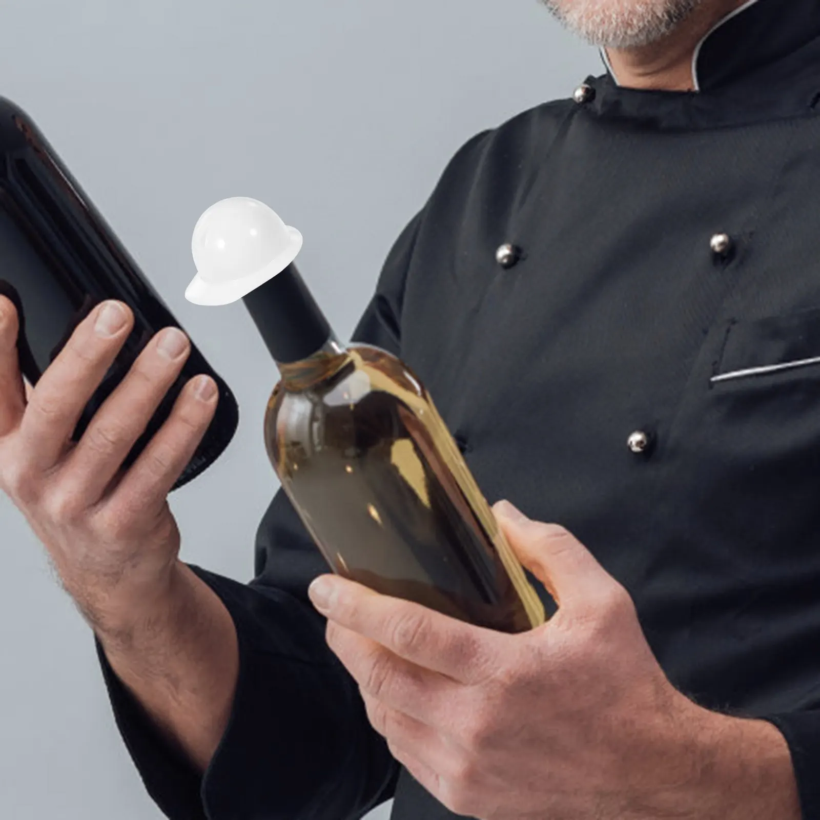 

20 шт. миниатюрных многоразовых пластиковых мини-шлемов для безопасности на стройке, топперы для торта, шляпки для домашних животных/птиц, топперы для бутылок, защитные шлемы для кур