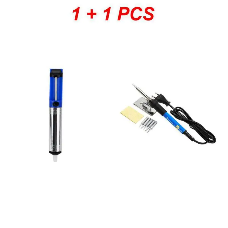 60W EU 220V Adjustable Temperature Electric Soldering Iron Welding Heat Pencil Rework Repair Tools