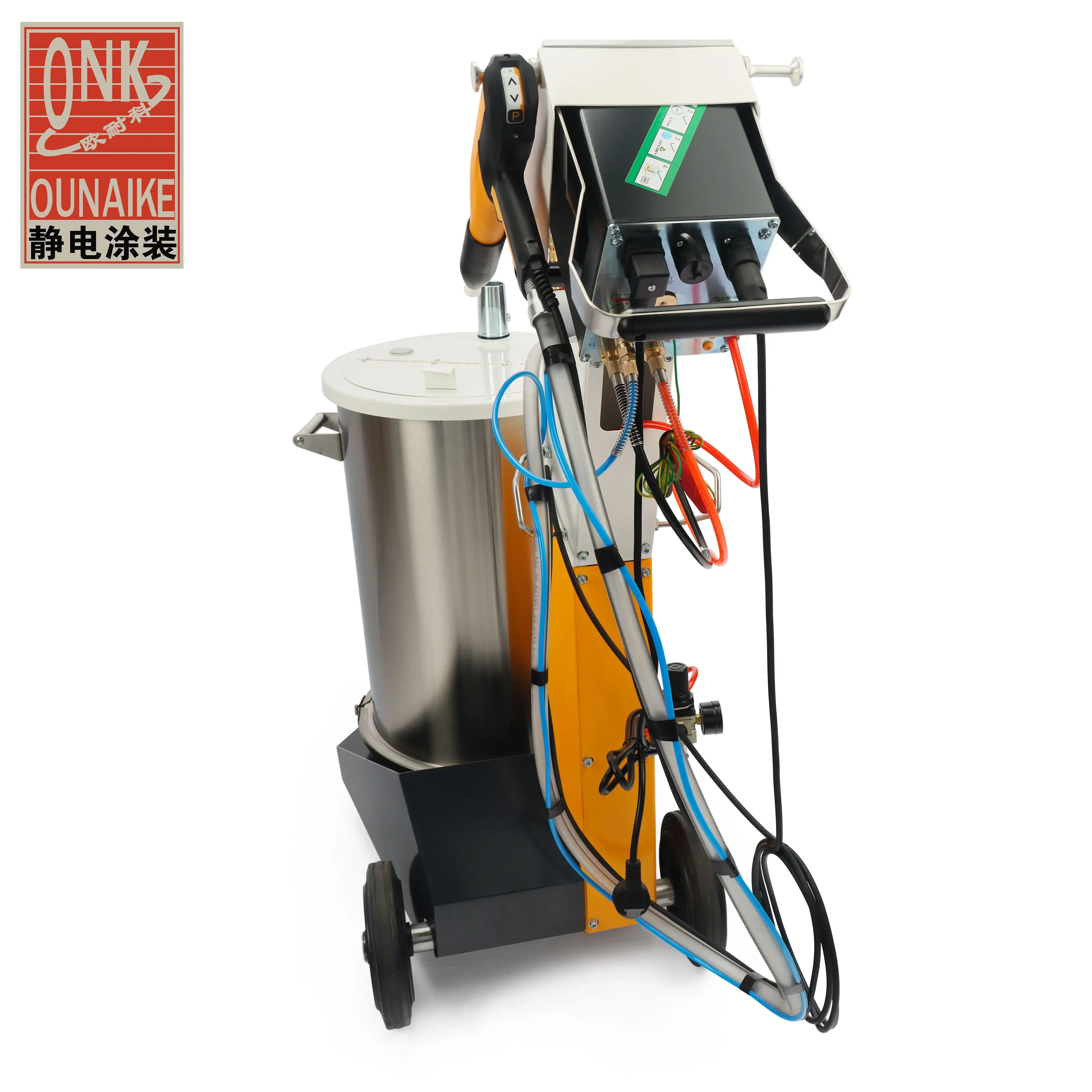 High Powder Loading Rate Electrostatic Powder Coating Spraying Painting Machine Equipment