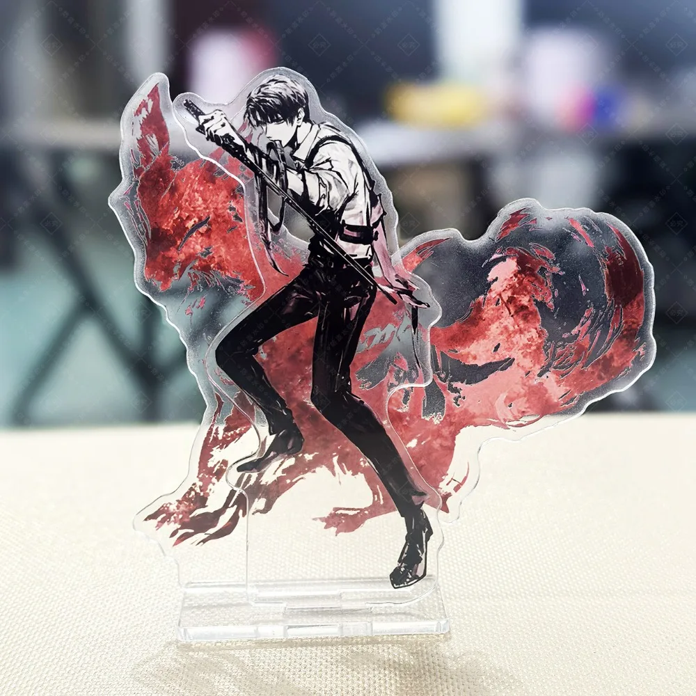 رواية الإبداع الكلاسيكي القبر المفقود المحيطة وو شيه تشانغ تشيلينغ لوحة أكريليك محلية الصنع سطح المكتب حلية حامل سطح المكتب #4