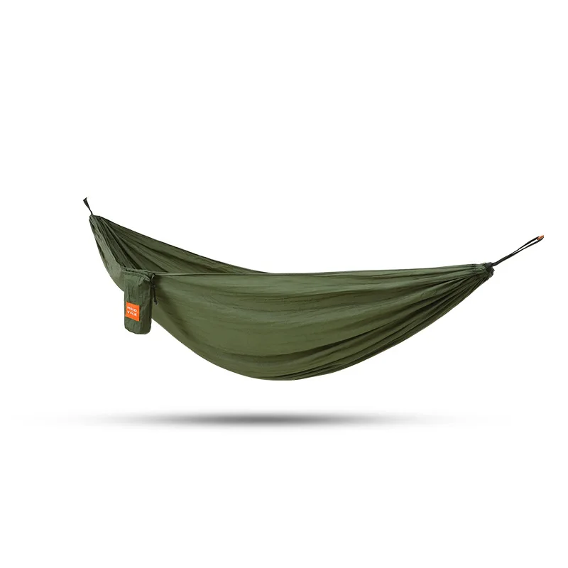 

Parachute Nylon Single/Double Camping Hammock Lightweight Portable with Anti-Flip Design for Outdoor Travel Backpacking Hiking