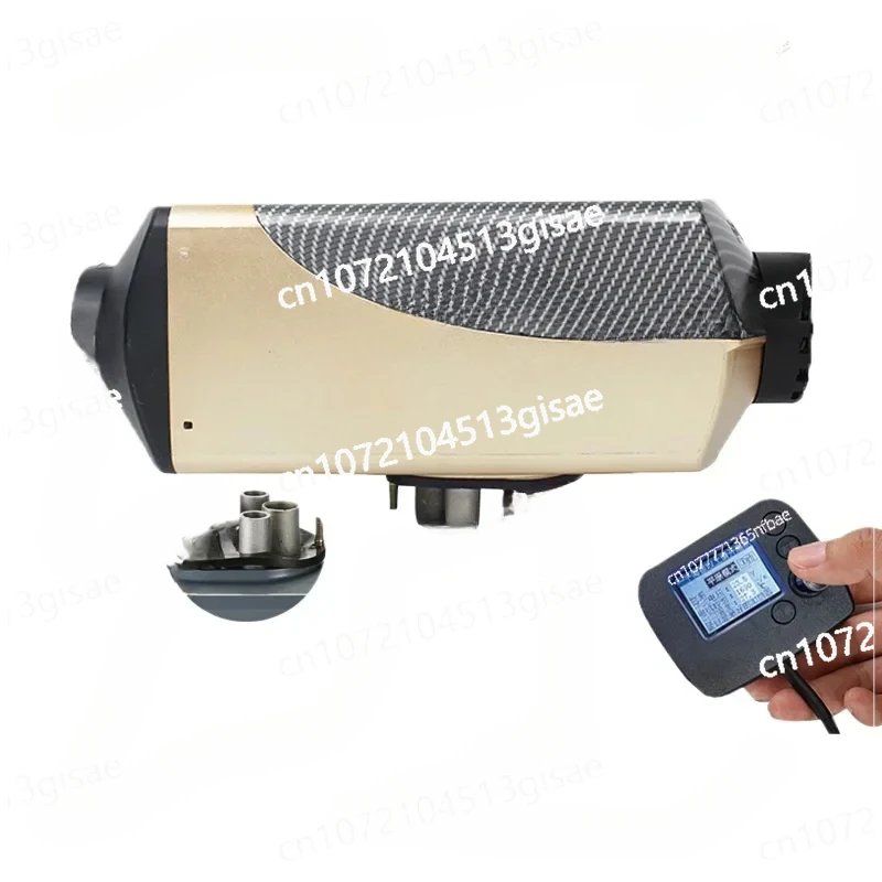 24V Diesel Warm Air Parking Heater Engine 12V Cargo RV Water Tank Preheating Water Heating Machine