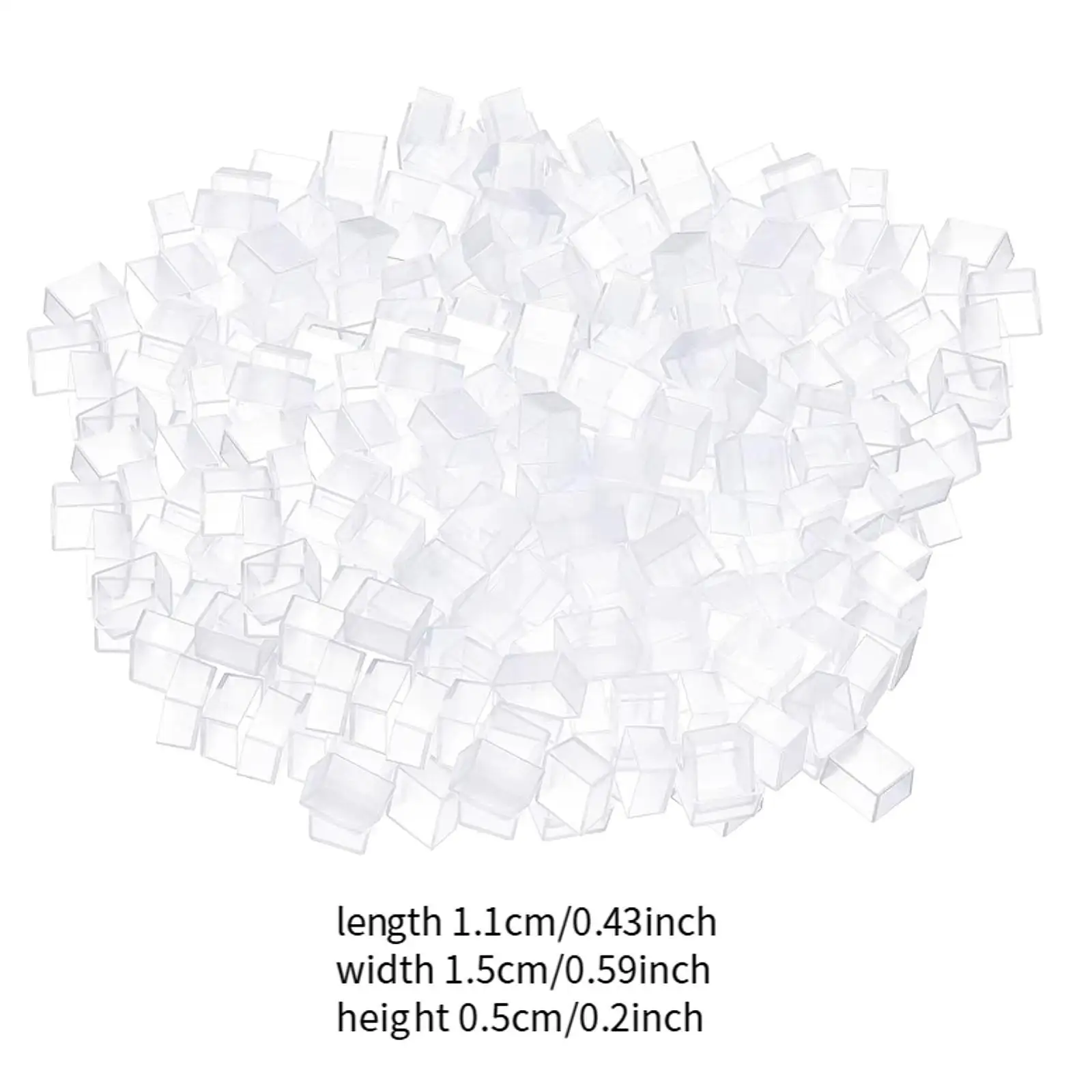 100x نصف مقالي ألوان مائية فارغة، نصف مقالي قابلة لإعادة الاستخدام وقابلة للحمل وخفيفة الوزن