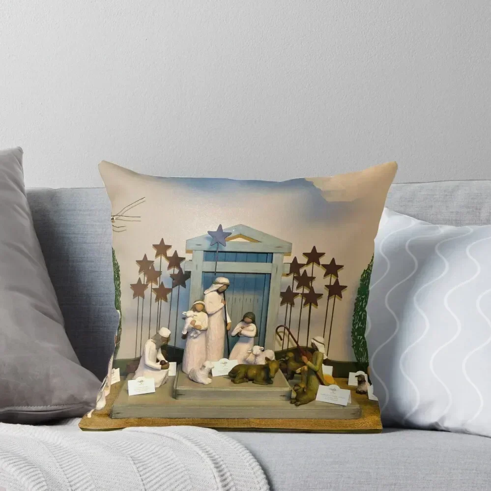 

Nativity Scene Throw Pillow Sofa Covers For Living Room Cushion Covers For Living Room Sitting Cushion Cusions Cover pillow