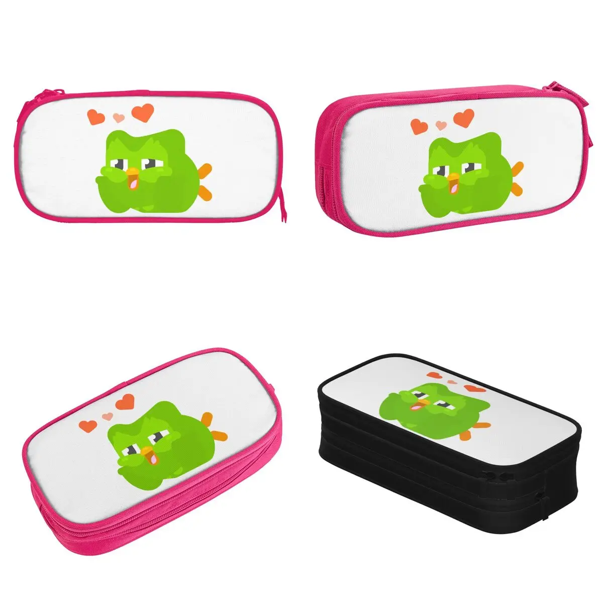 الإبداعية لطيف Duolingo مقلمة الكرتون البومة pencelcases القلم الاطفال سعة كبيرة حقيبة الطلاب مدرسة هدية الملحقات