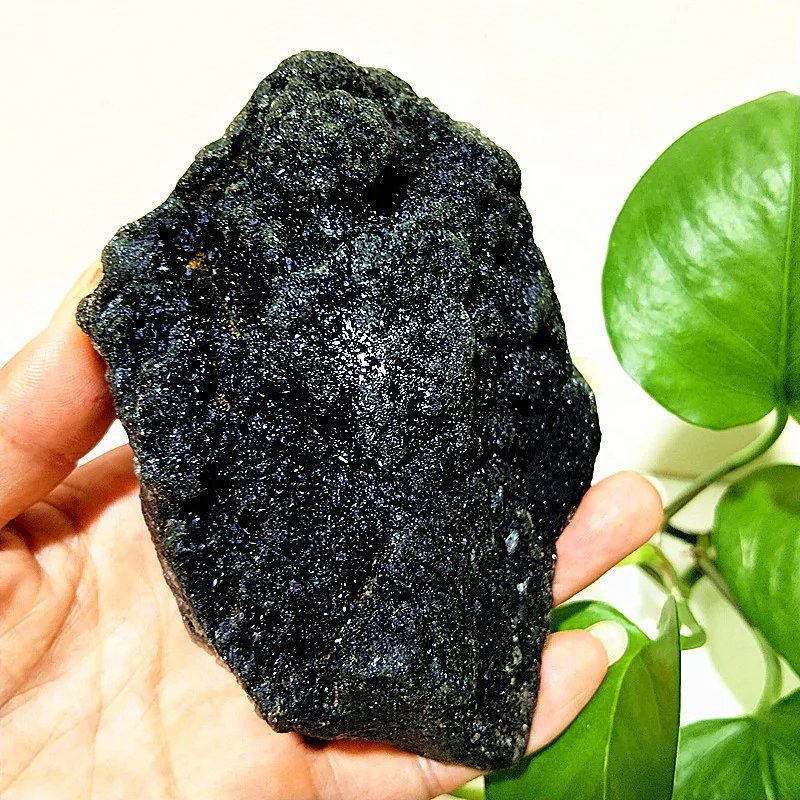 

Natural Black Photic sensation Tourmaline Raw Crystal Stone Mineral Specimen Spiritual Meditation Energy Reiki Room Decor