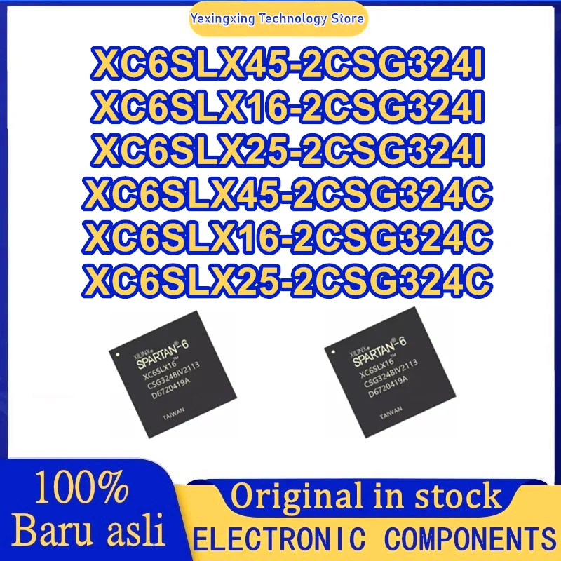 XC6SLX16-2CSG324I XC6SLX16-2CSG324C XC6SLX25-2CSG324I XC6SLX25-2CSG324C XC6SLX45-2CSG324I XC6SLX45-2CSG324C بغا IC رقاقة في المخزون
