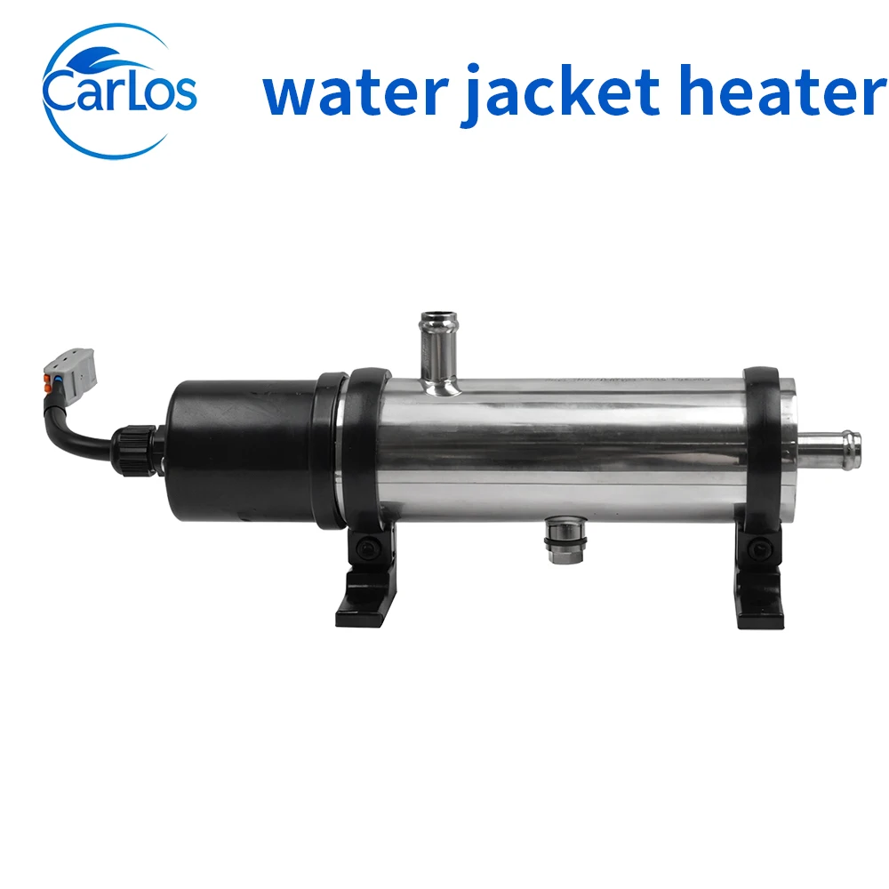 Diesel Generator Water Jacket Heater Self Circulating 1500W/2000W/3000W 120V/240V Stainless Steel Electric Engine Preheater