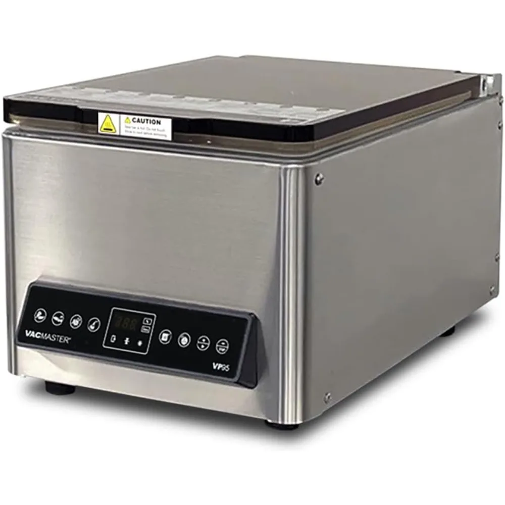 

VP95 Chamber Vacuum Sealer with Industrial Oil Pump. Great for Sous Vide, Home. Great for Dry Goods, Liquids and Marinades.