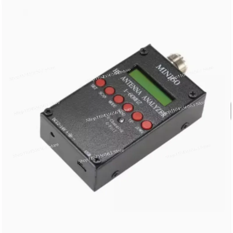 Mini60 Sark100 1-60MHz HF ANT SWR Antenna Analyzer Meter Android APP Battery PC Software For Ham Radio Hobbists