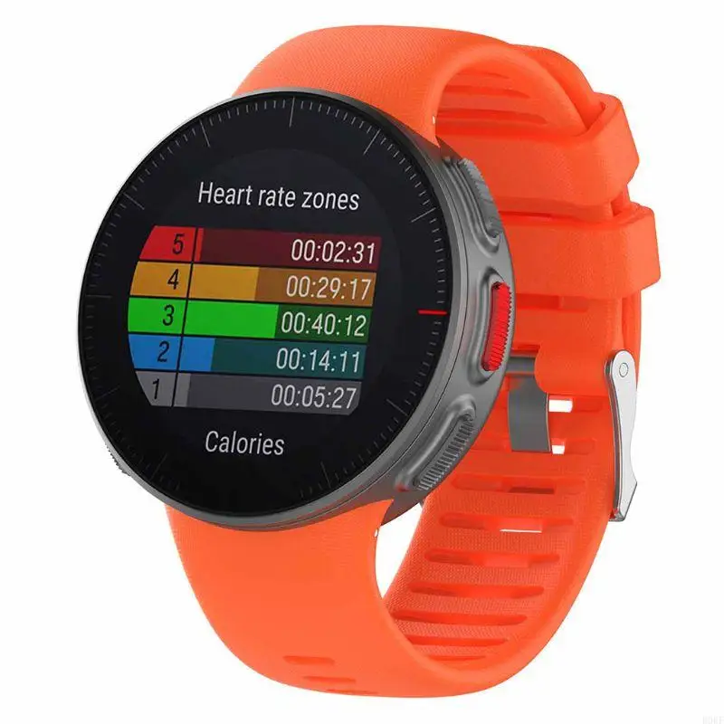 

B0KF Washable Watch Strap Wrist Bracelet Breathable Sweatproof-Loop for Polar