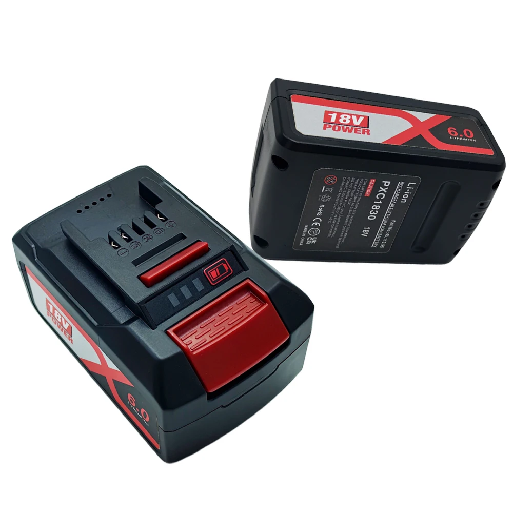 18V Battery Power X-change PX-BAT4 4511396 4511437 Power Tools For EINHELL EIN18C2 6.0Ah  Replacement Battery Li-ion Batterias