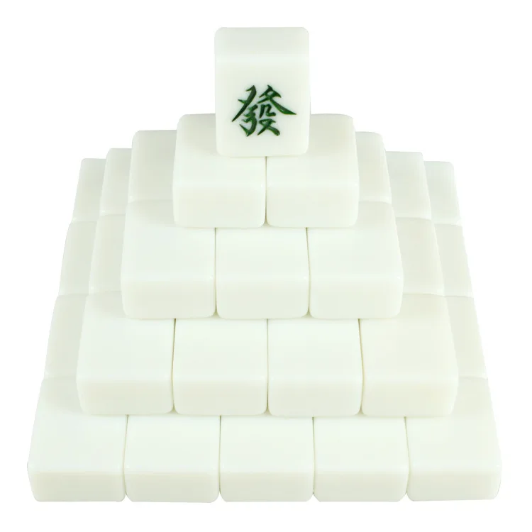 Malaysian Style Smooth Melamine Material Surface Custom Set Chess Mahjong Tiles