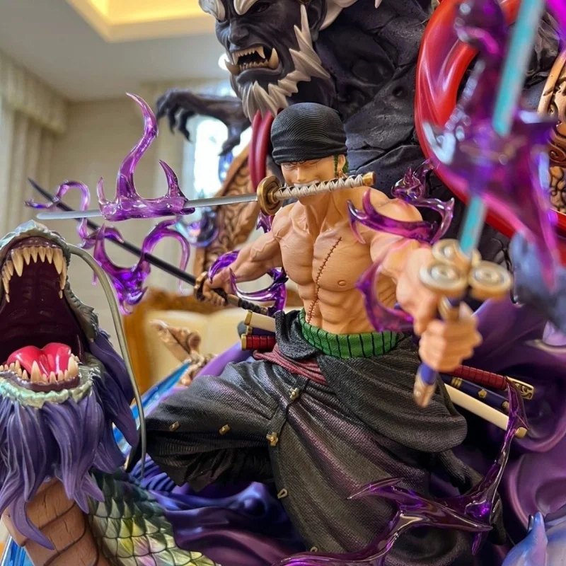 One Piece Gk The King Of Hell Solon Mold Play Dekoration Hand Do Hand Do Gift Super Handsome Surrounding Motherland Version Toys