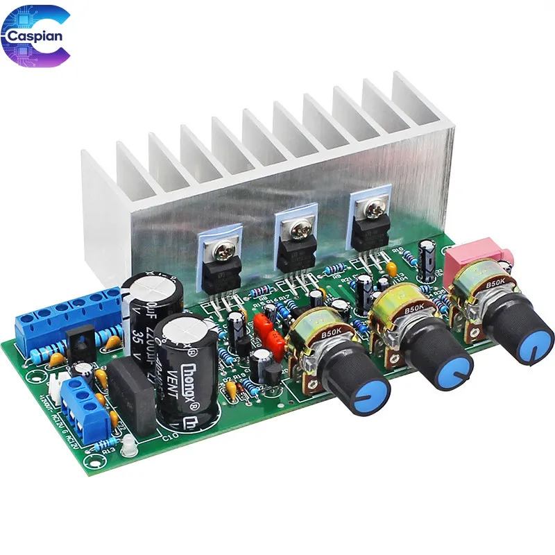 2.1 channel subwoofer speaker amplifier board TDA2050+TDA2030 high fidelity audio amplification module