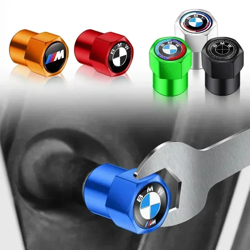 

4Pcs Metal Car Wheel Tire Hex Valve Caps Stem Case Covers For BMW M E87 E30 E46 E28 E34 E39 E60 F02 F18 F35 G20 G03 F10 E93 F20