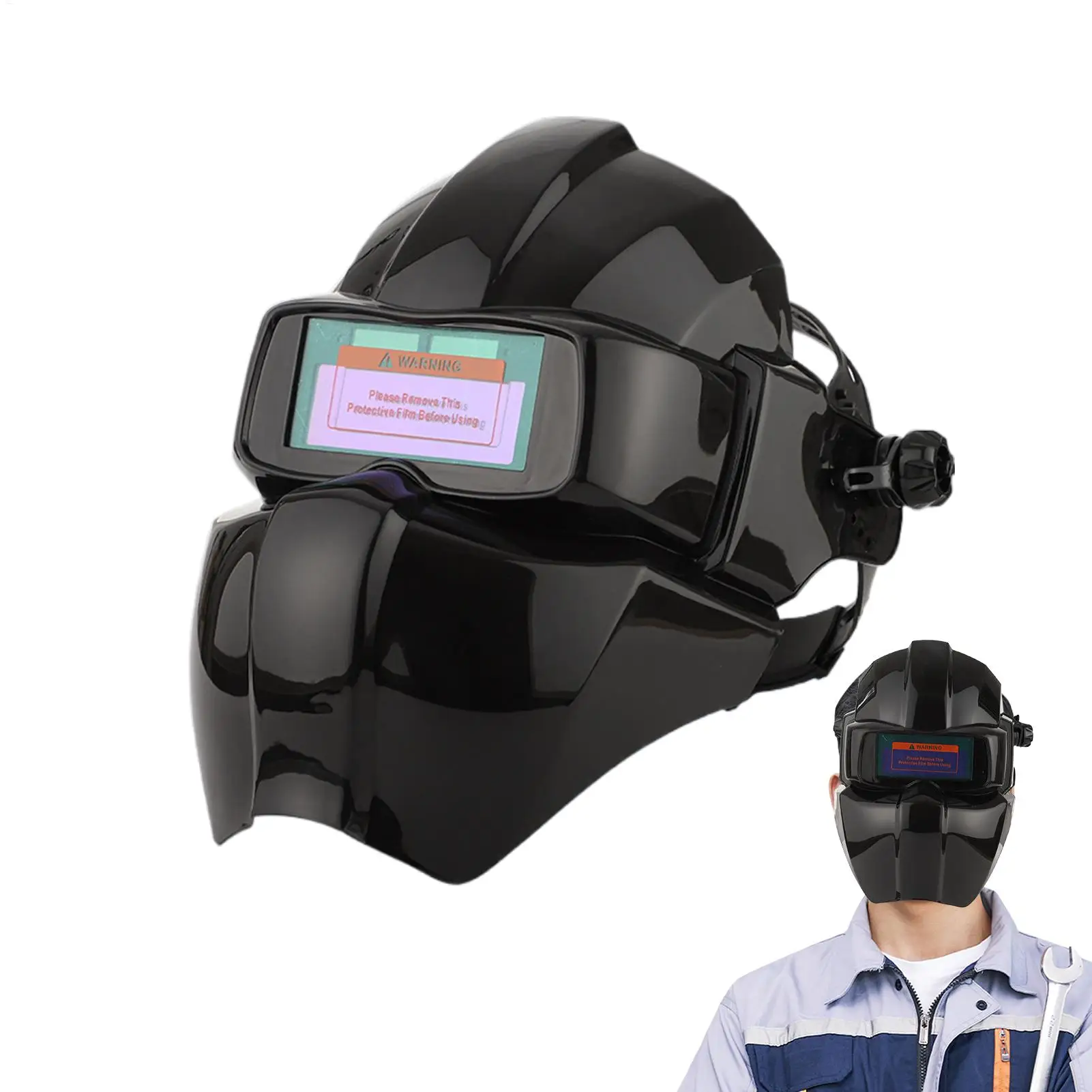 

Welder Helmet Auto Darkening Welding Hood Automatic Dimming Headband Protective Mask Welding Hood Face Mask welding helmet