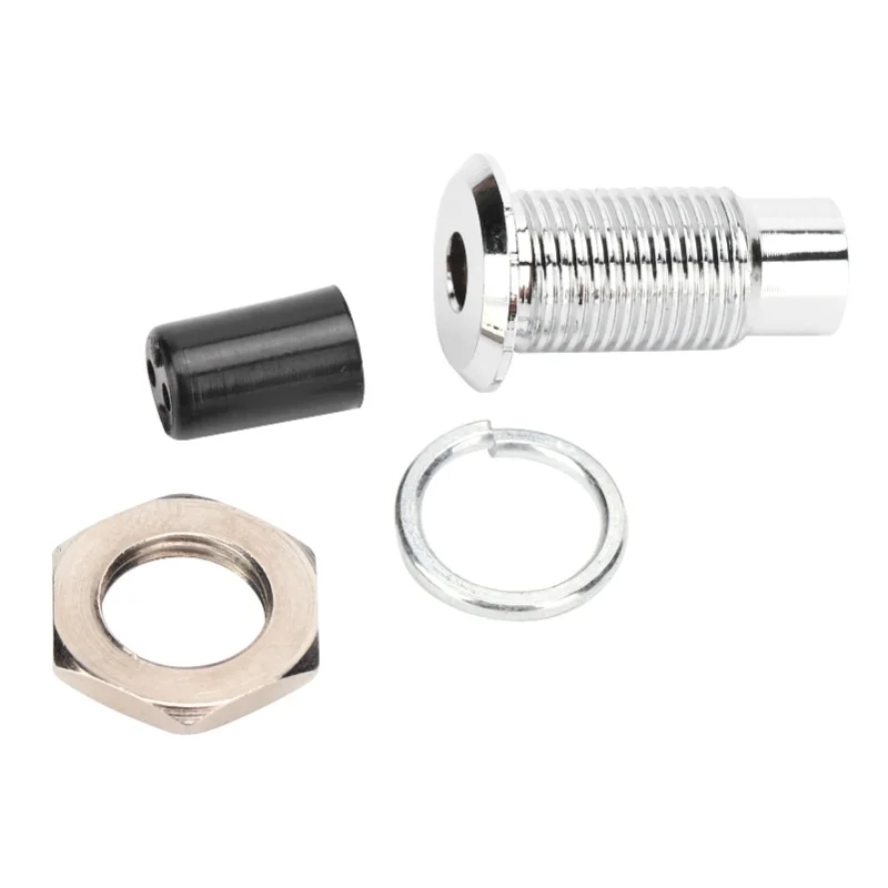20Pcs LED Holder Bezel Mount LightEmitting Diode Flat Metal Brass Base Industrial Control 5mm