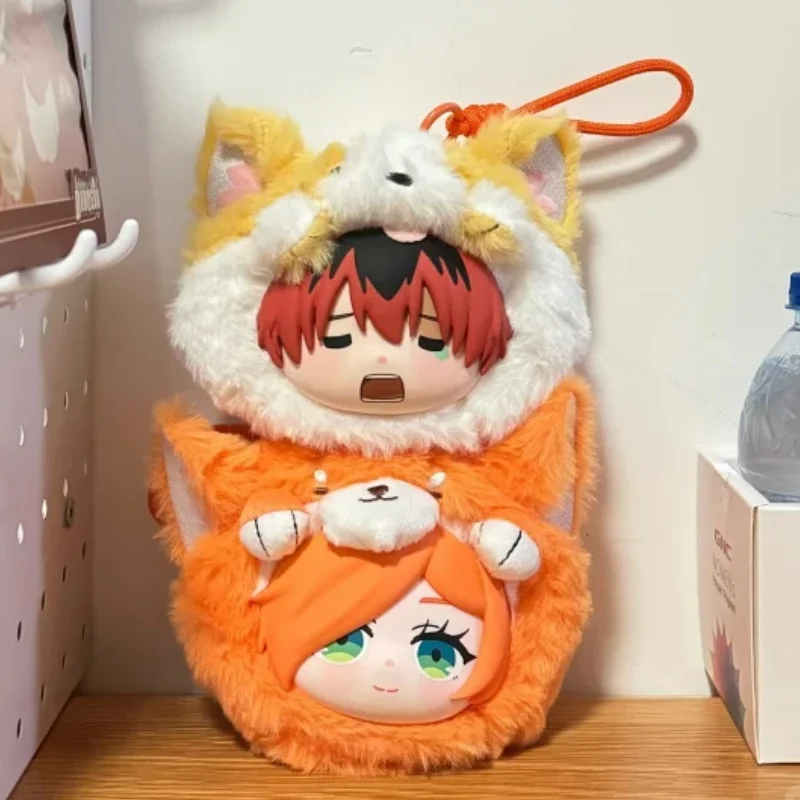 Подлинная слепая коробка Frieren: Beyond Journey's End, милая плюшевая коробка Frieren EAKI с животными, вечерние периферийные плюшевые загадочные коробки, подарки, игрушка