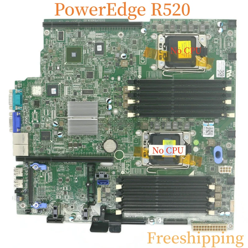 

CN-0VRJCG For DELL PowerEdge R520 Motherboard 051XDX 51XDX 0VRJCG VRJCG 07TDJK 7TDJK LGA1366 DDR3 Mainboard 100% Tested