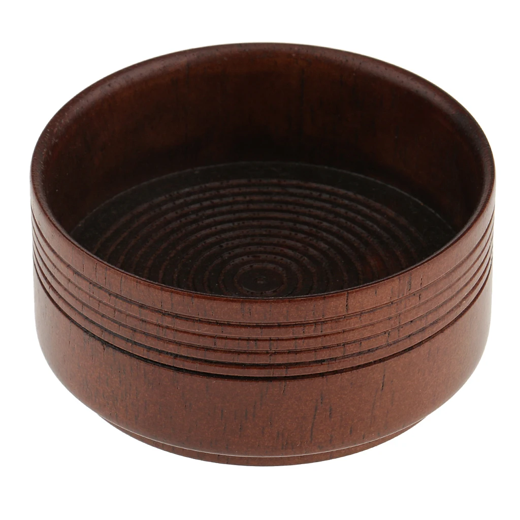 Shaving Mug Bowl High Quality Wood Shaving Soap Cup Shaving Accessory for Traditional Barber Shaving Brush