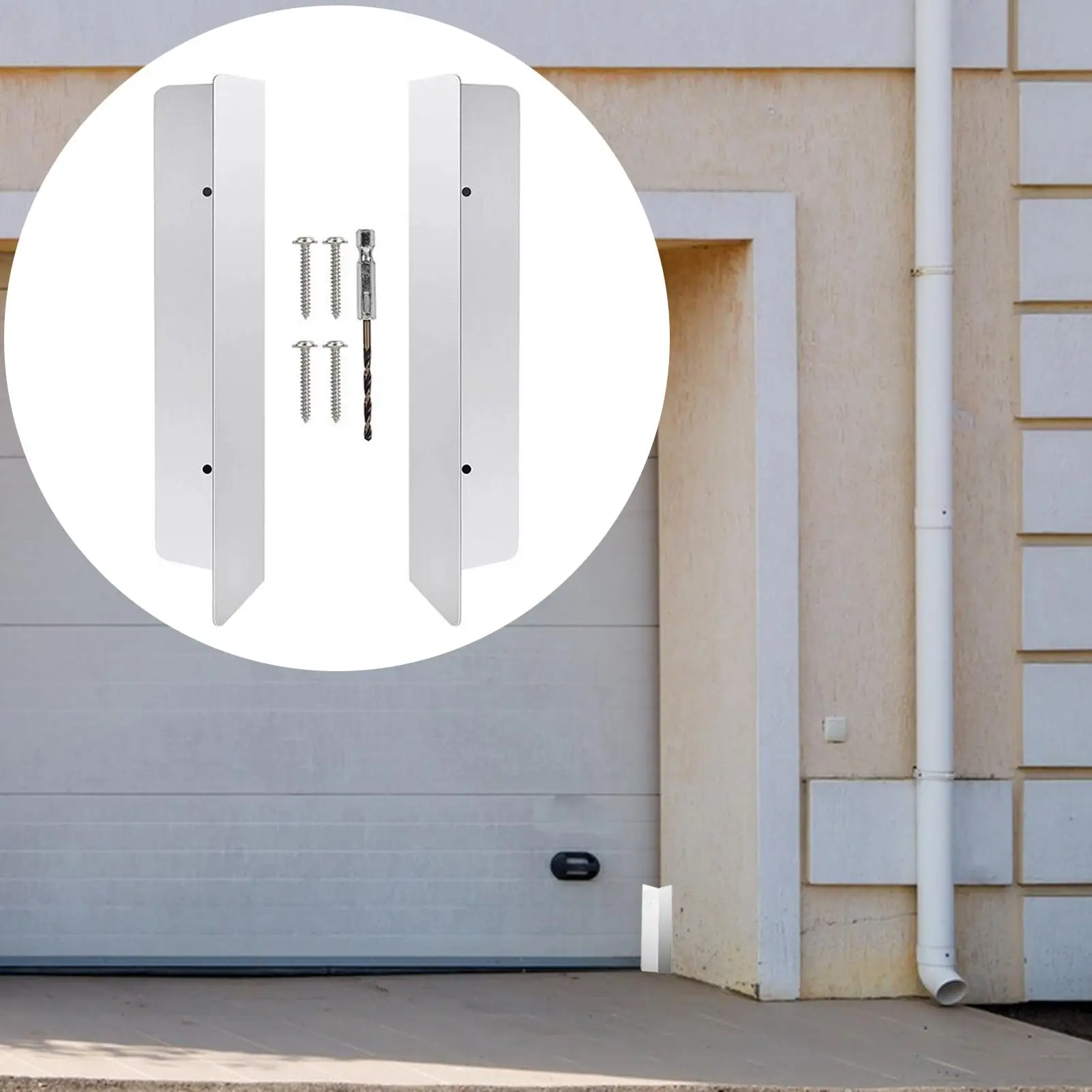 

Защита для гаражных ворот с животными, 2 шт., непромокаемая нержавеющая сталь, товары для дома, устойчивые к змеям, нижние уплотнения для гаражных ворот для дома и сада