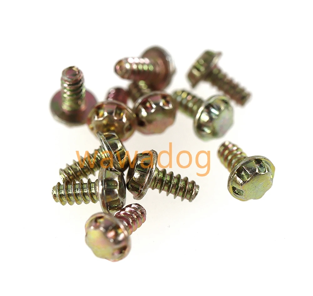 50 Uds caja de carcasa de tarjeta de juego tornillos 3,8mm reemplazo para carcasa de cartucho GBC para tornillos de Color Gameboy