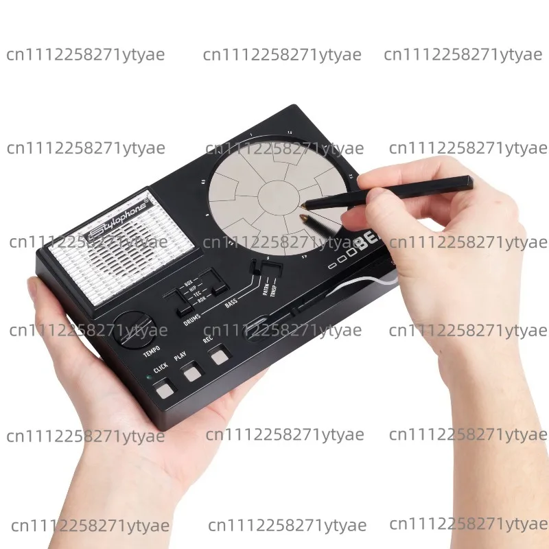 Pocket drum machine, electronic synthesizer, rhythm box.