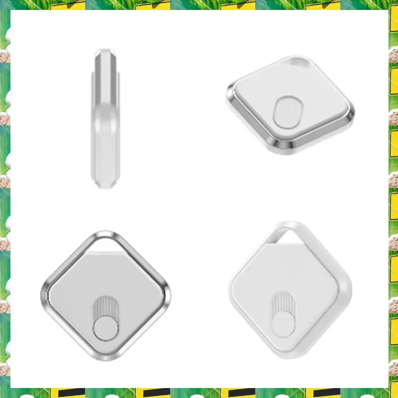 3C Electron 1 Piece Long Distance Smart Tag GPS Tracker Keys Finder Plastic+Metal For Air Tag Works With IOS Find My (C),1 Piece