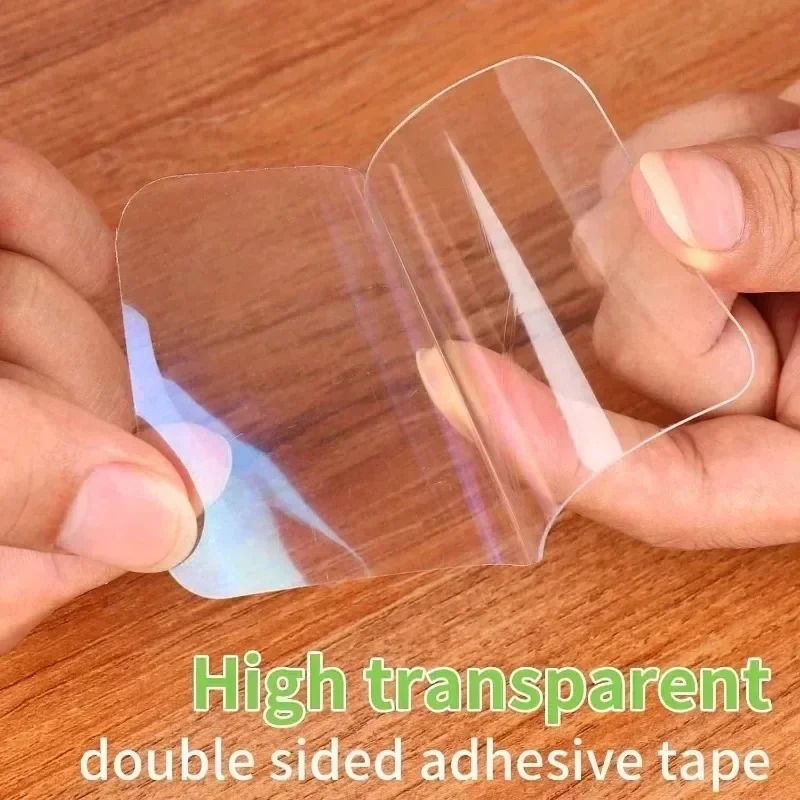 Wholesale Transparent Double Sided Adhesive Tape Ultra-Strong Square Wall Stickers Waterproof No Traces Pad Patches Tapes