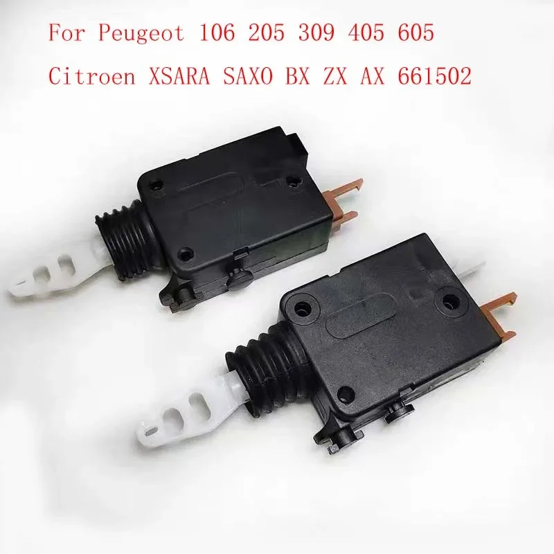 Door Lock Actuator Central Locking Motor For  Peugeot 106 205 309 405 605 Citroen XSARA SAXO BX ZX AX 661502 661503