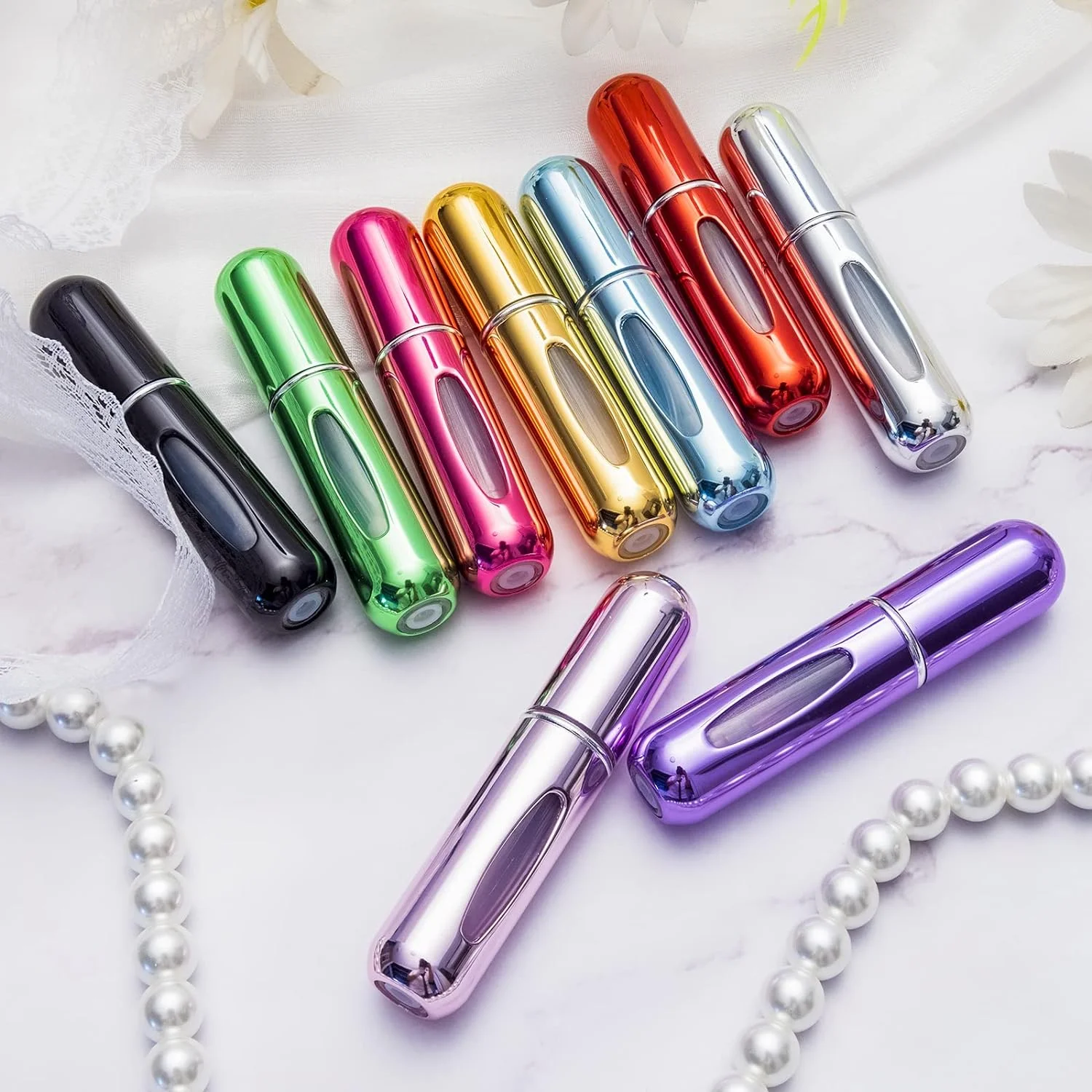 Mini Refillable Perfume Portable Atomizer Bottle Refillable Perfume Spray, Refill  Case for Traveling and Outgoing Edc pouch