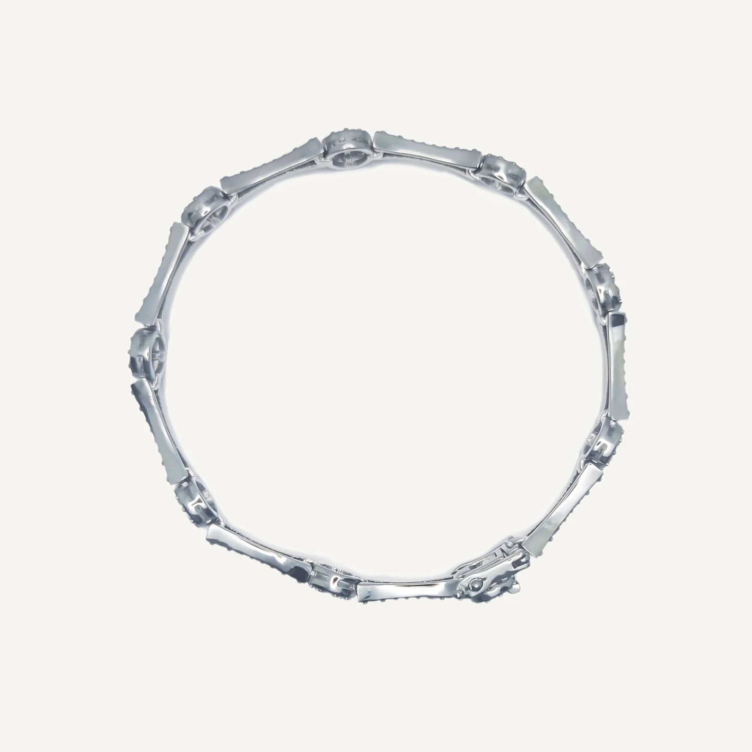 HESHI Sparkling Bracelet for Women Wedding