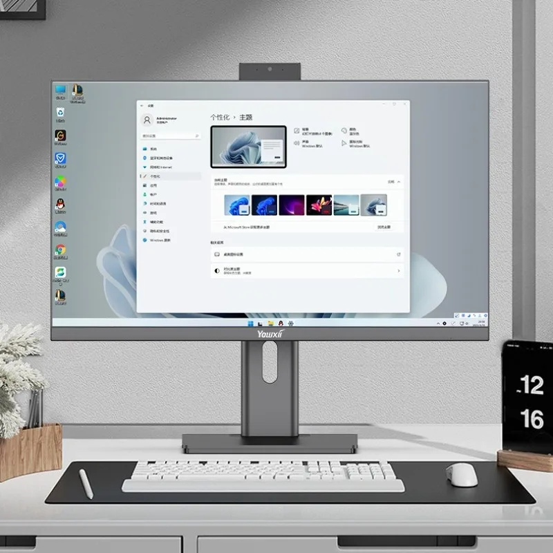 12th generation main board plug and unplug the hard disk, press the camera touch all-in-one machine