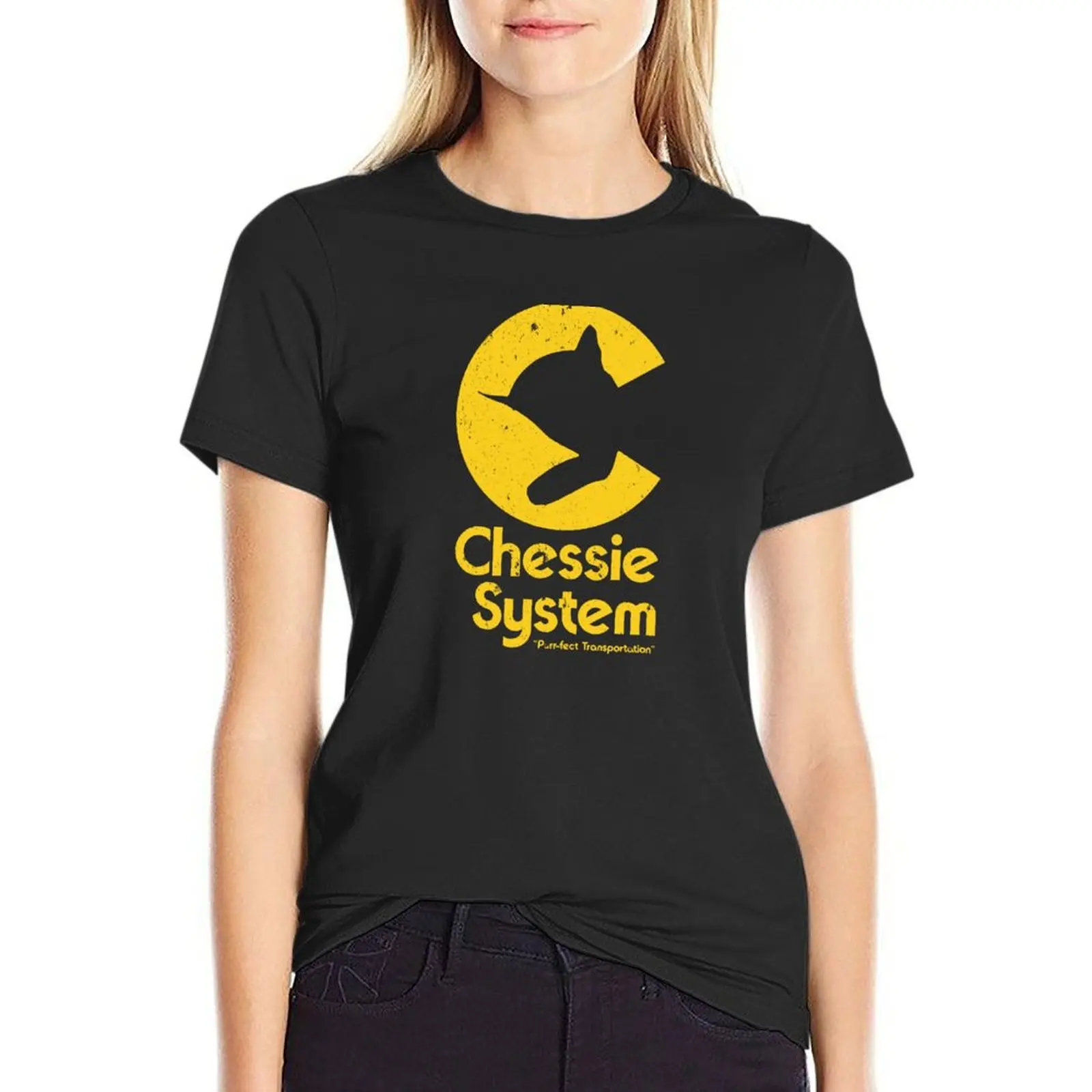 

The Chessie System T-shirt funny kawaii clothes western t shirts for Women