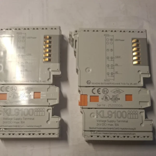 

Терминал питания напряжения Kl9100 24 В постоянного тока Совершенно новый оригинальный Spot Plc